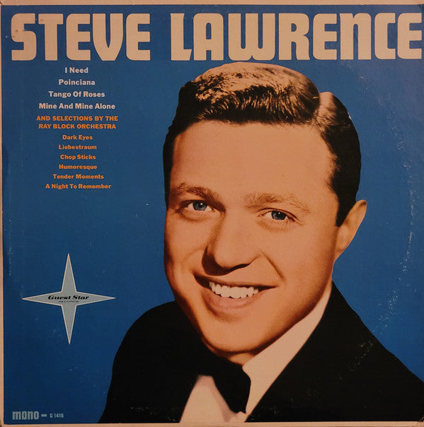 Steve Lawrence (2) : Steve Lawrence (LP, Comp, Mono)
