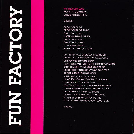Fun Factory : Close To You (CD, Album)