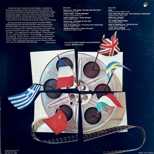 Frank Chacksfield & His Orchestra : Foreign Film Festival (LP)