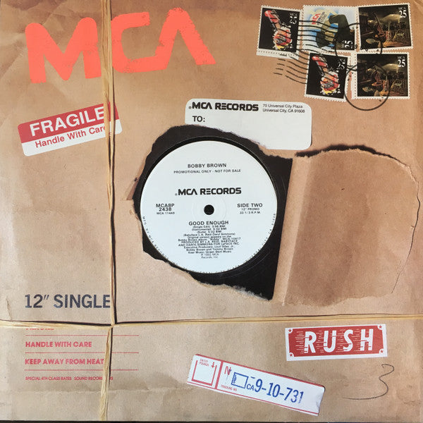 Bobby Brown : Good Enough (12", Single, Promo)