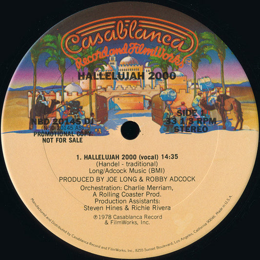 Hallelujah 2000 : Hallelujah 2000 (12", Single, Promo)