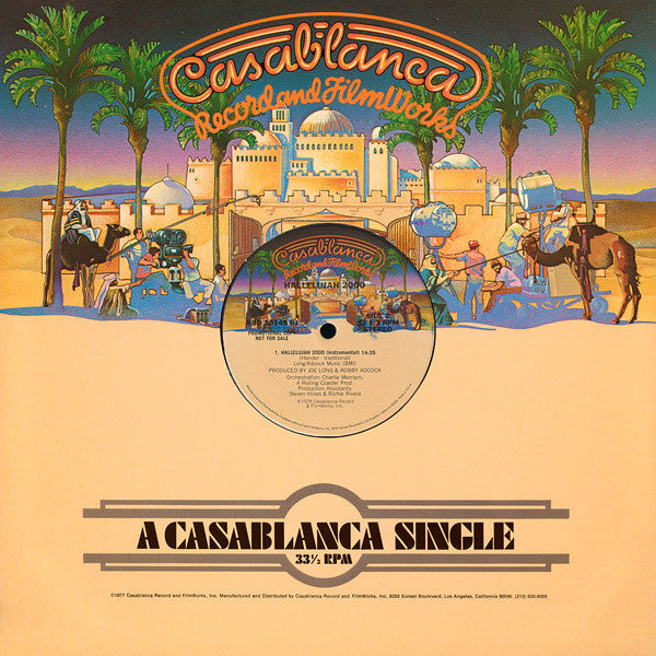 Hallelujah 2000 : Hallelujah 2000 (12", Single, Promo)