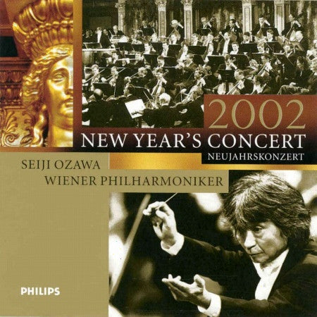 Seiji Ozawa / Wiener Philharmoniker : New Year's Concert 2002 = Neujahrskonzert 2002 (CD, Album)