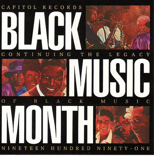 Various : Continuing The Legacy Of Black Music - Black Music Month 1991 (CD, Comp, Promo)