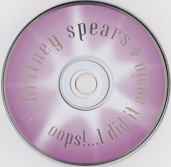 Britney Spears : Oops!...I Did It Again (CD, Album, Son)