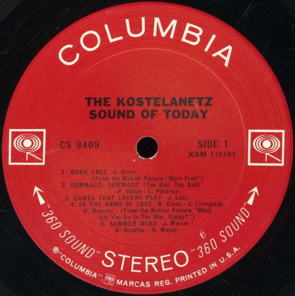 André Kostelanetz And His Orchestra : The Kostelanetz Sound Of Today (LP, Album)