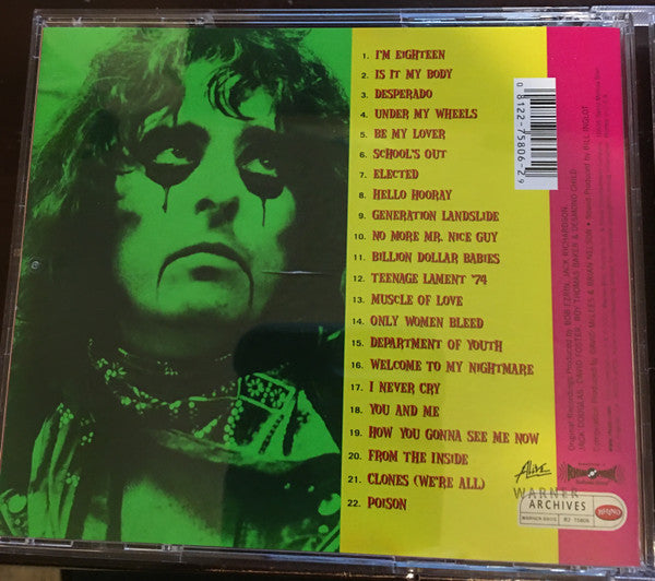 Alice Cooper (2) : Mascara & Monsters (The Best Of Alice Cooper) (CD, Comp, RE, RM)