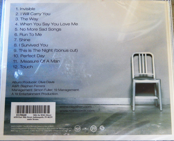 Clay Aiken : Measure Of A Man (CD, Album, Club)