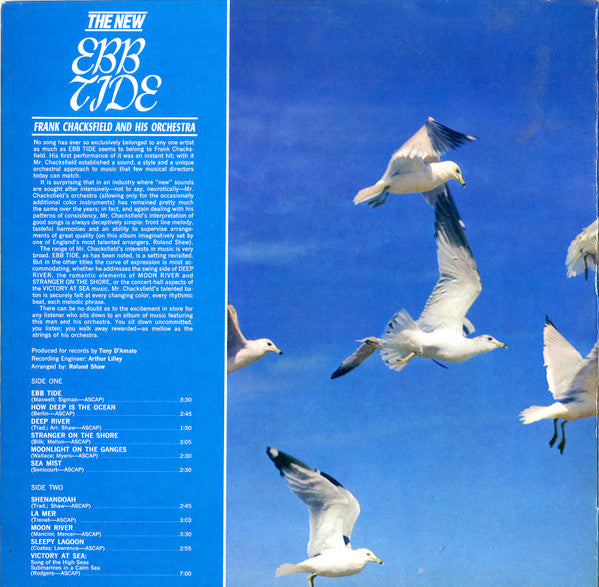 Frank Chacksfield & His Orchestra : The New Ebb Tide (LP, Album)