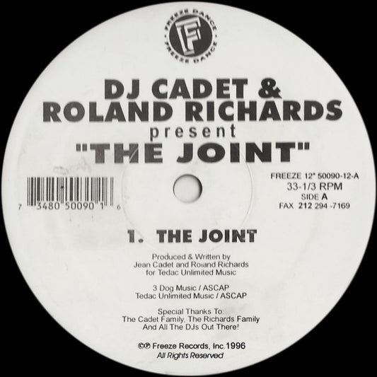 DJ Cadet & Roland Richards : The Joint (12")