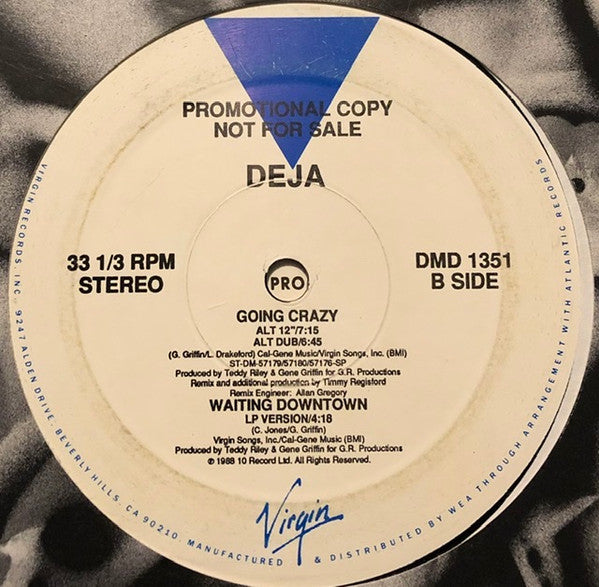 Déjà : Going Crazy (12", Promo)