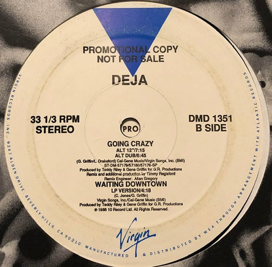 Déjà : Going Crazy (12", Promo)