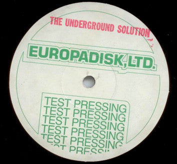 Underground Solution : Luv Dancin' (12", TP)