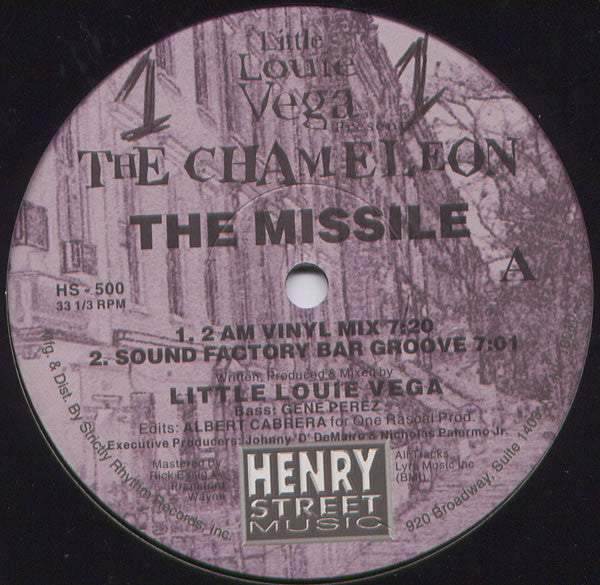 Louie Vega Presents The Chameleon : The Missile (12")