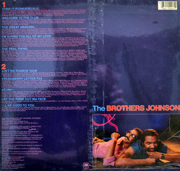 Brothers Johnson : Blast! (LP, Album, B-l)