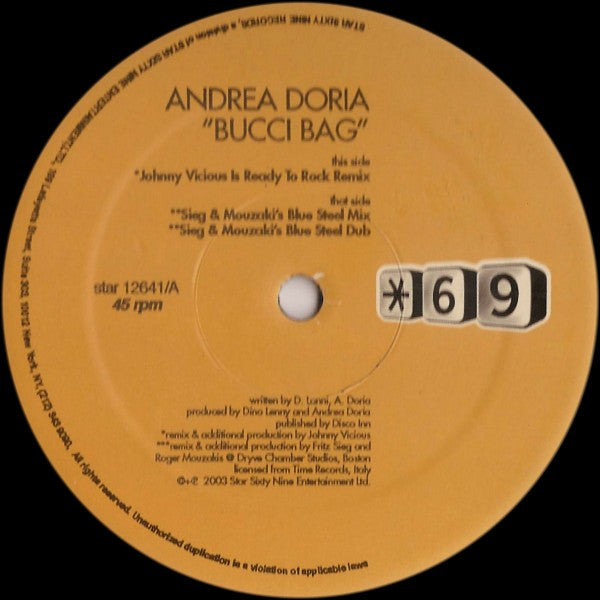 Andrea Doria : Bucci Bag (12", 2/2)