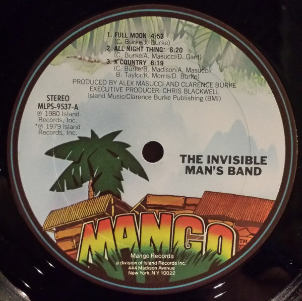 Invisible Man's Band : The Invisible Man's Band (LP, Album, Ter)