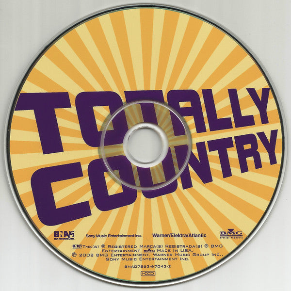 Various : Totally Country (HDCD, Comp, RP)