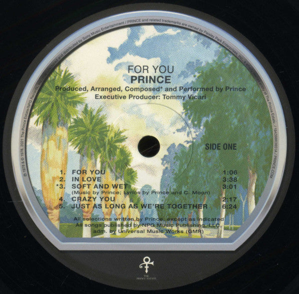 Prince : For You (LP, Album, RE)