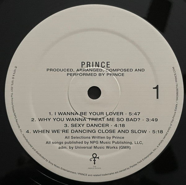 Prince : Prince (LP, Album, RE)