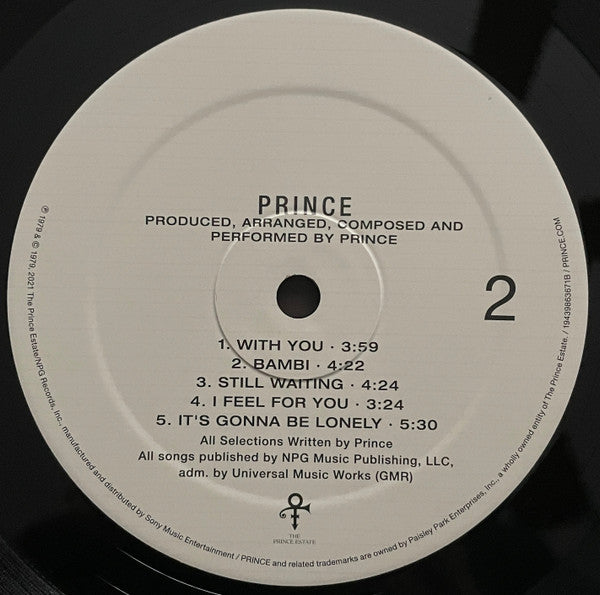 Prince : Prince (LP, Album, RE)