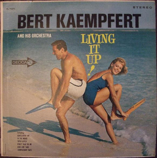 Bert Kaempfert & His Orchestra : Living It Up! (LP, Album)