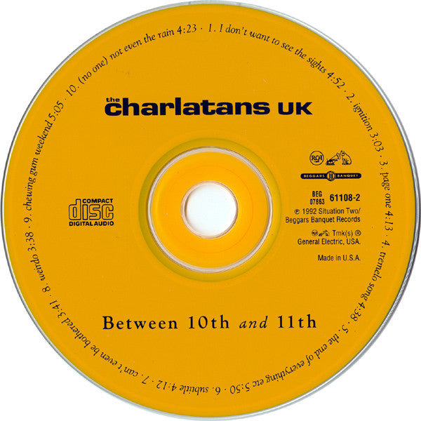 The Charlatans : Between 10th And 11th (CD, Album)