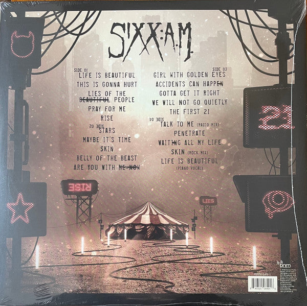 Sixx:A.M. : Hits (2xLP, Comp, Ltd, Red)