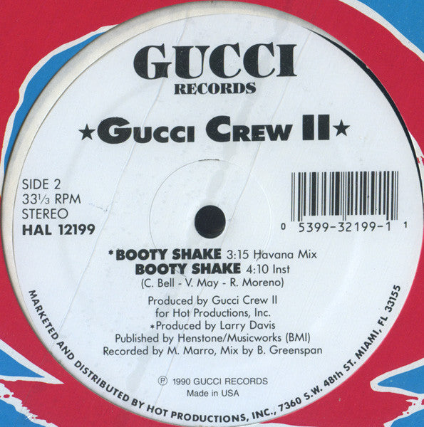 Gucci Crew II : Booty Shake (12")