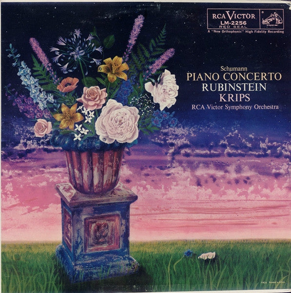 Robert Schumann, RCA Victor Symphony Orchestra, Arthur Rubinstein, Josef Krips : Piano Concerto (LP, Mono)