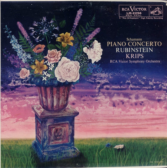 Robert Schumann, RCA Victor Symphony Orchestra, Arthur Rubinstein, Josef Krips : Piano Concerto (LP, Mono)