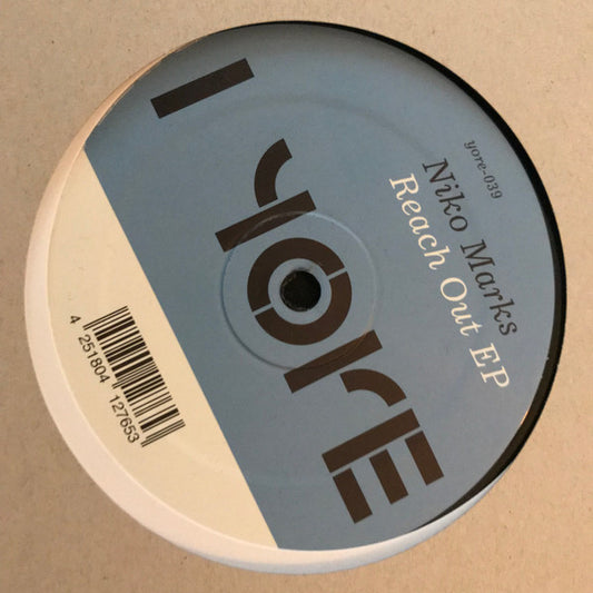 Niko Marks : Reach Out EP (12", Ltd)