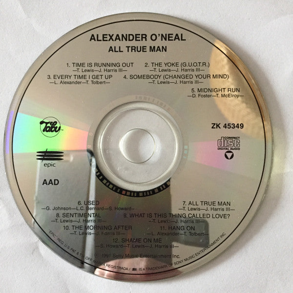 Alexander O'Neal : All True Man (CD, Album)