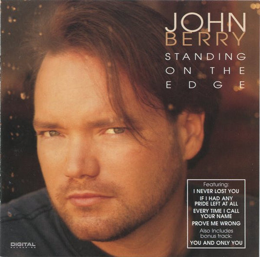 John Berry (8) : Standing On The Edge (CD, Album)