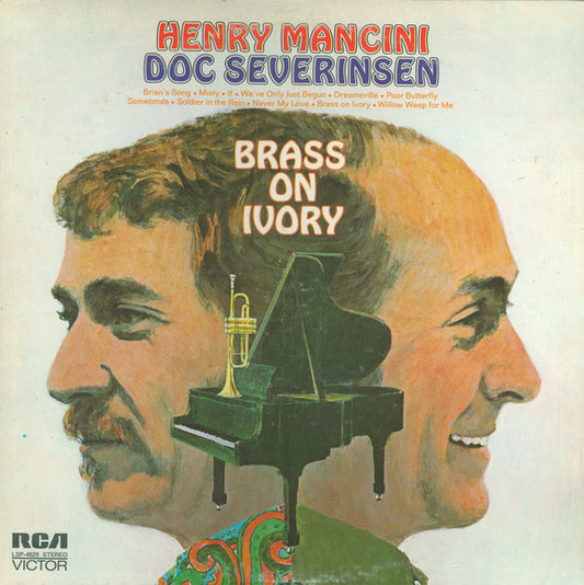Henry Mancini & Doc Severinsen : Brass On Ivory (LP, Album)