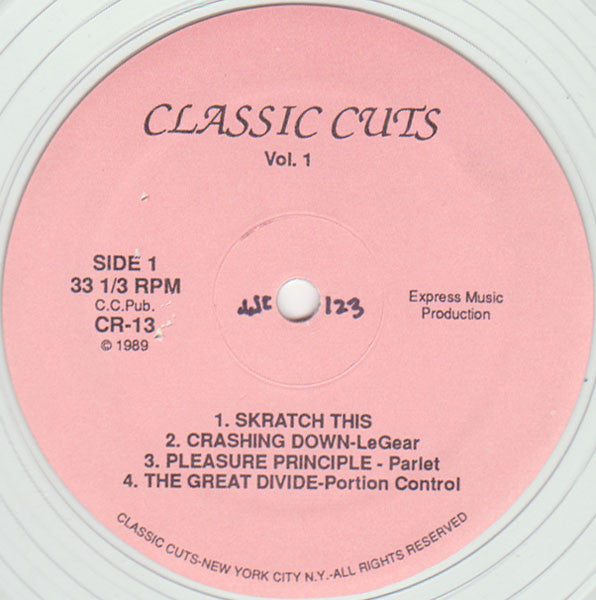 Various : Classics Cuts Vol. 1 (12", Unofficial, Tra)
