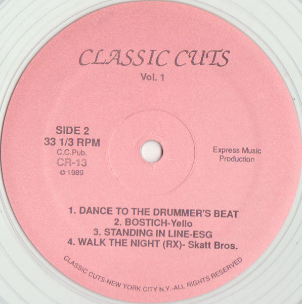 Various : Classics Cuts Vol. 1 (12", Unofficial, Tra)