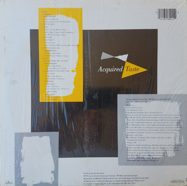 Junior (2) : Acquired Taste (LP, Album)