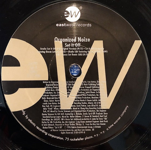 Organized Noize Featuring Andrea Martin And  Queen Latifah : Set It Off (12")