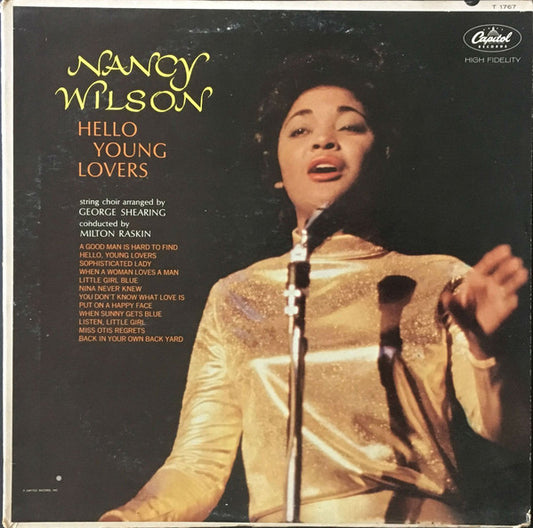 Nancy Wilson : Hello Young Lovers (LP, Album, Mono, Scr)