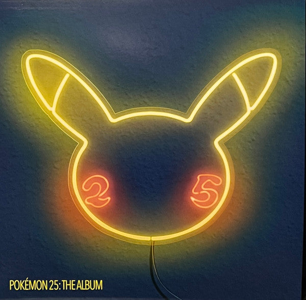 Various : Pokémon 25: The Album  (LP, Album, Comp, Ltd, Red)