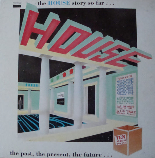 Various : The House Story So Far... The Past, The Present, The Future... (10xLP, Comp, Ltd, P/Mixed + Box)