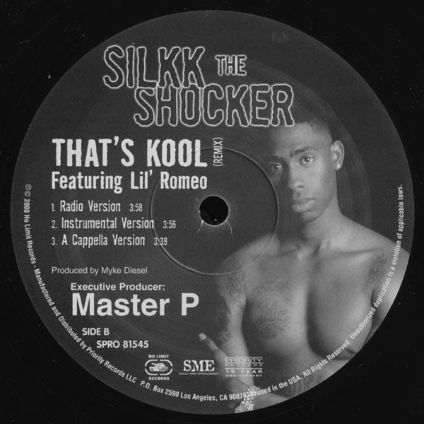 Silkk The Shocker : That's Kool (Remix) (12", Promo)
