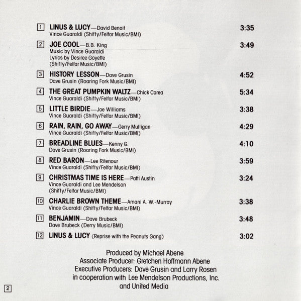 Various : Happy Anniversary, Charlie Brown! (CD, Album)