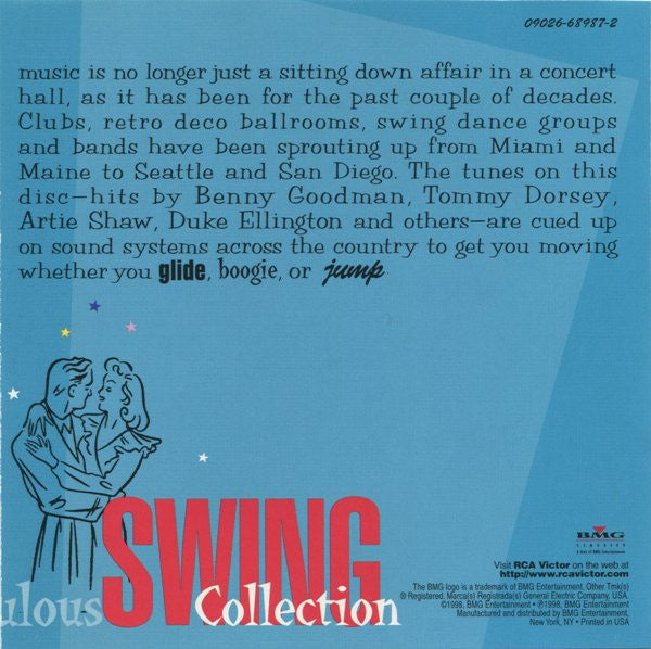 Various : The Fabulous Swing Collection (CD, Comp)