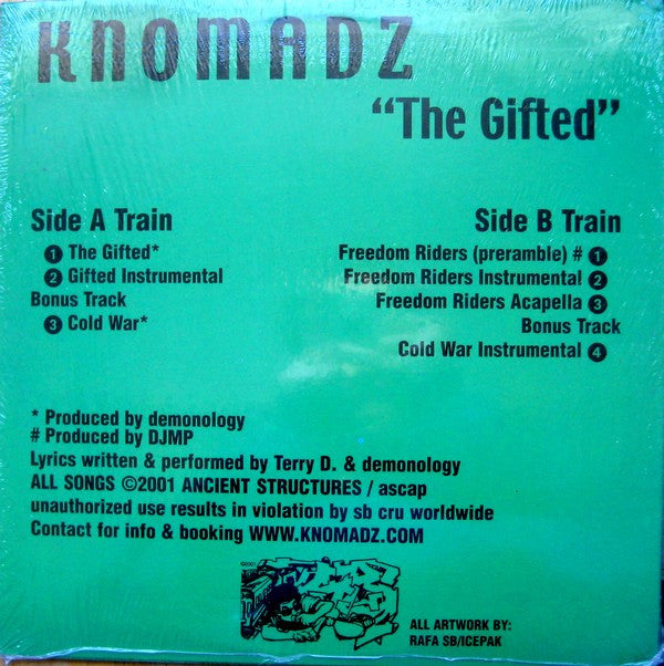 Knomadz : The Gifted (12")