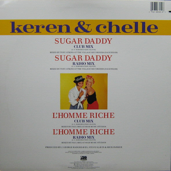 Keren & Chelle : Sugar Daddy (12", Promo, SP)