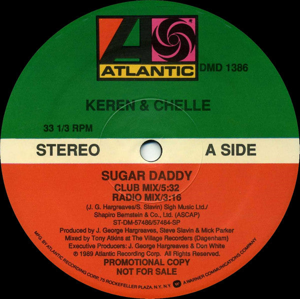 Keren & Chelle : Sugar Daddy (12", Promo, SP)