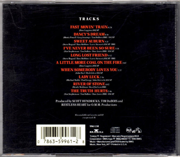 Restless Heart : Fast Movin' Train (CD, Album)