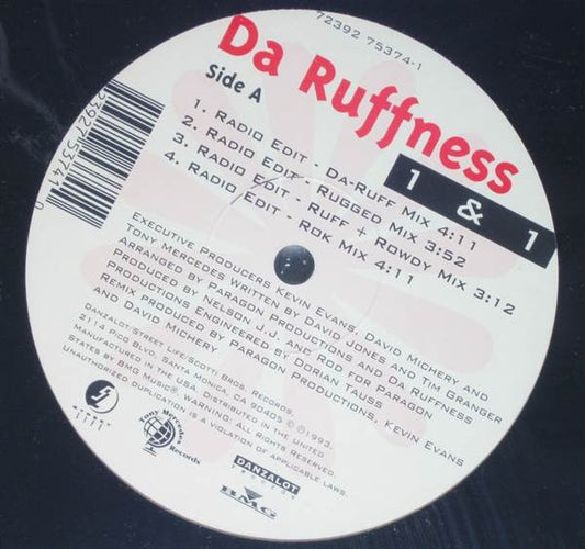 Da Ruffness : 1 & 1 (12")